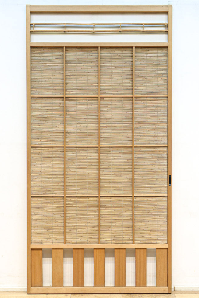 Bamboo Blind Door F8703a