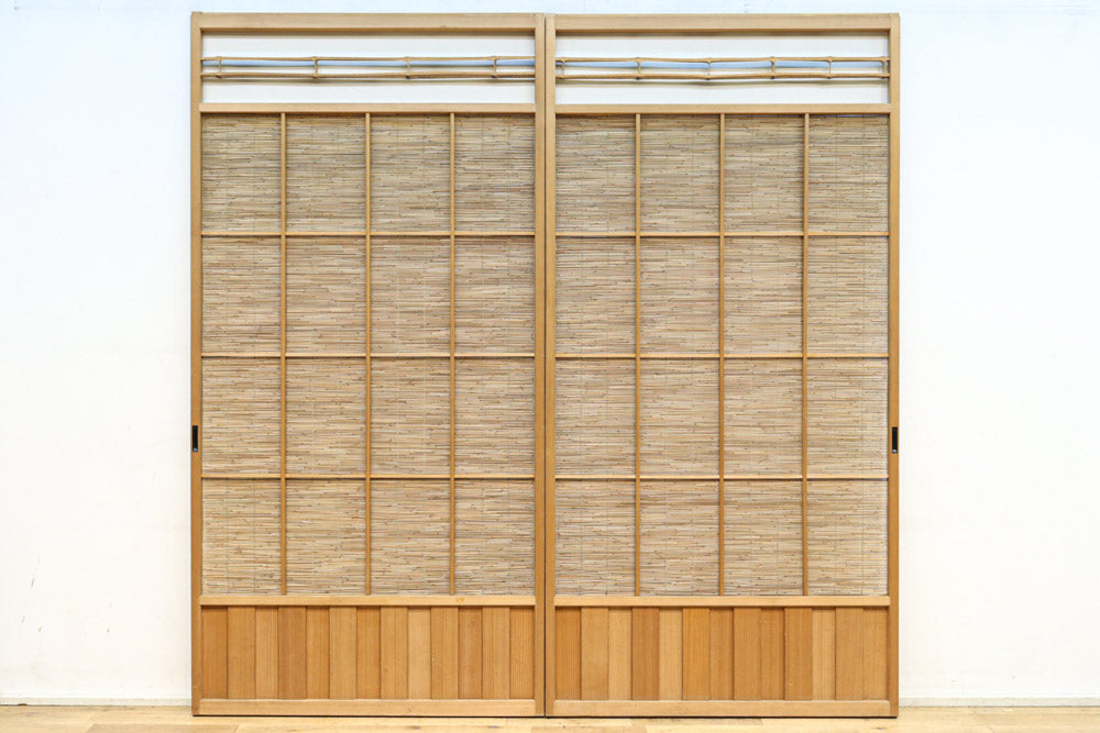 Bamboo Blind Door F8703a