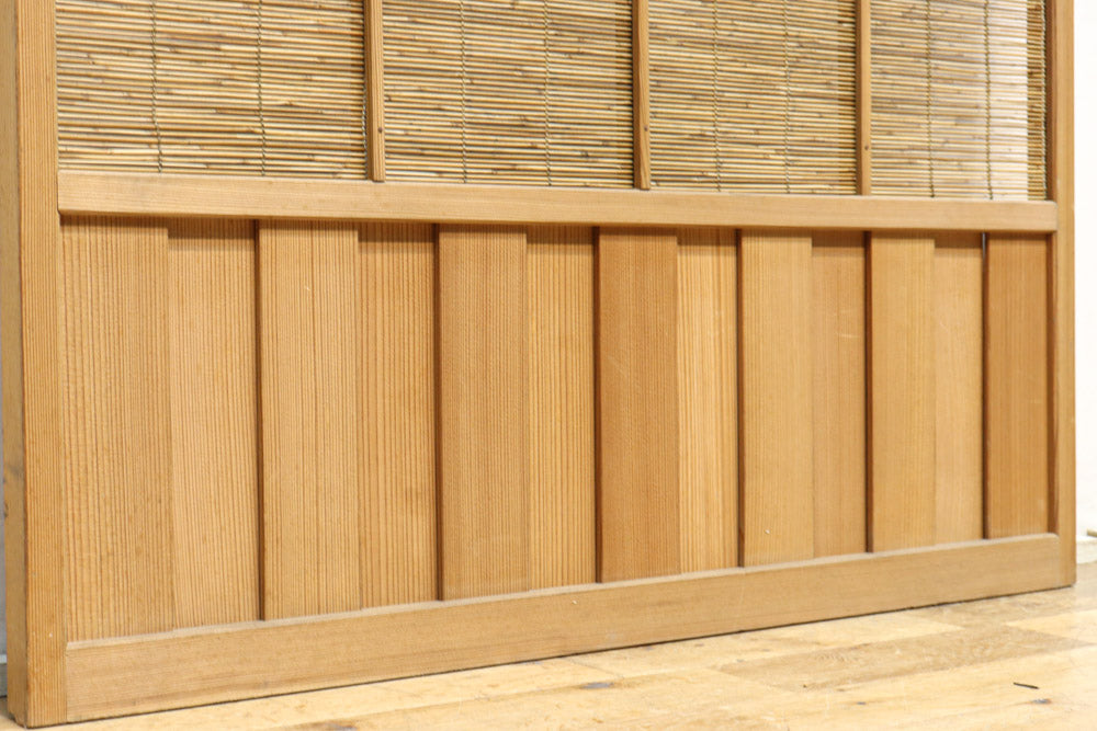 Bamboo Blind Door F8703a