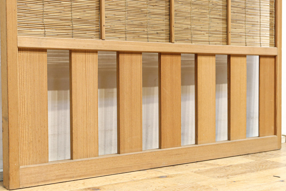 Bamboo Blind Door F8703a