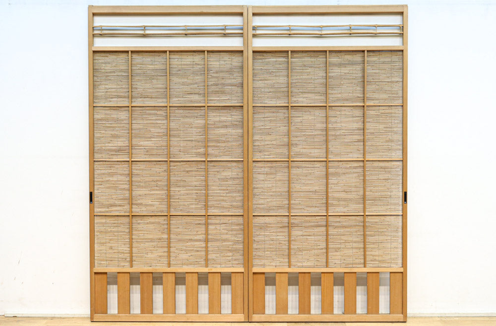 Bamboo Blind Door F8703a