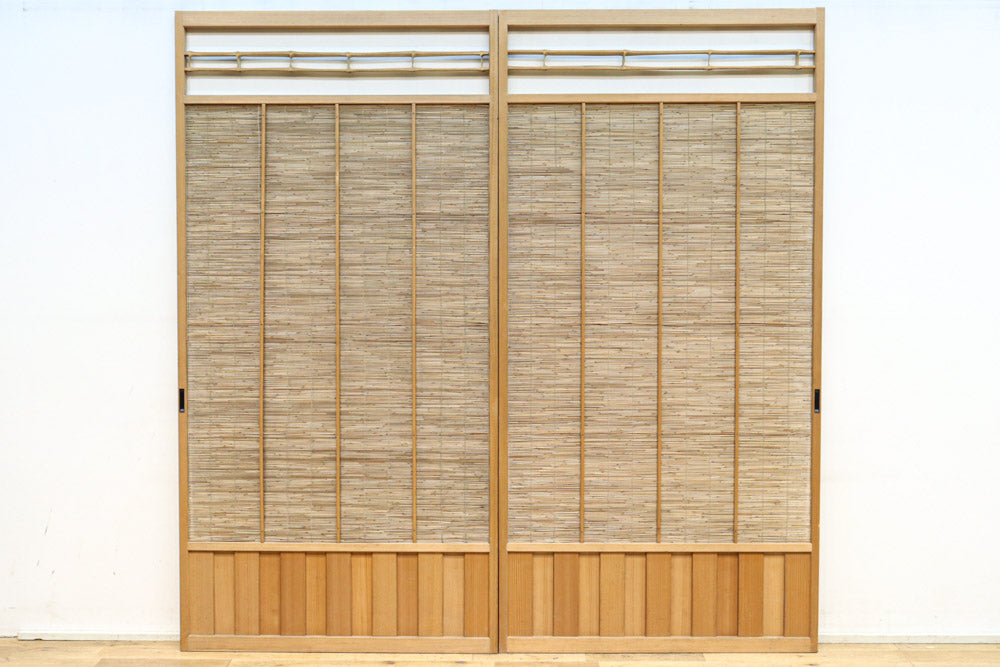 Bamboo Blind Door F8703a