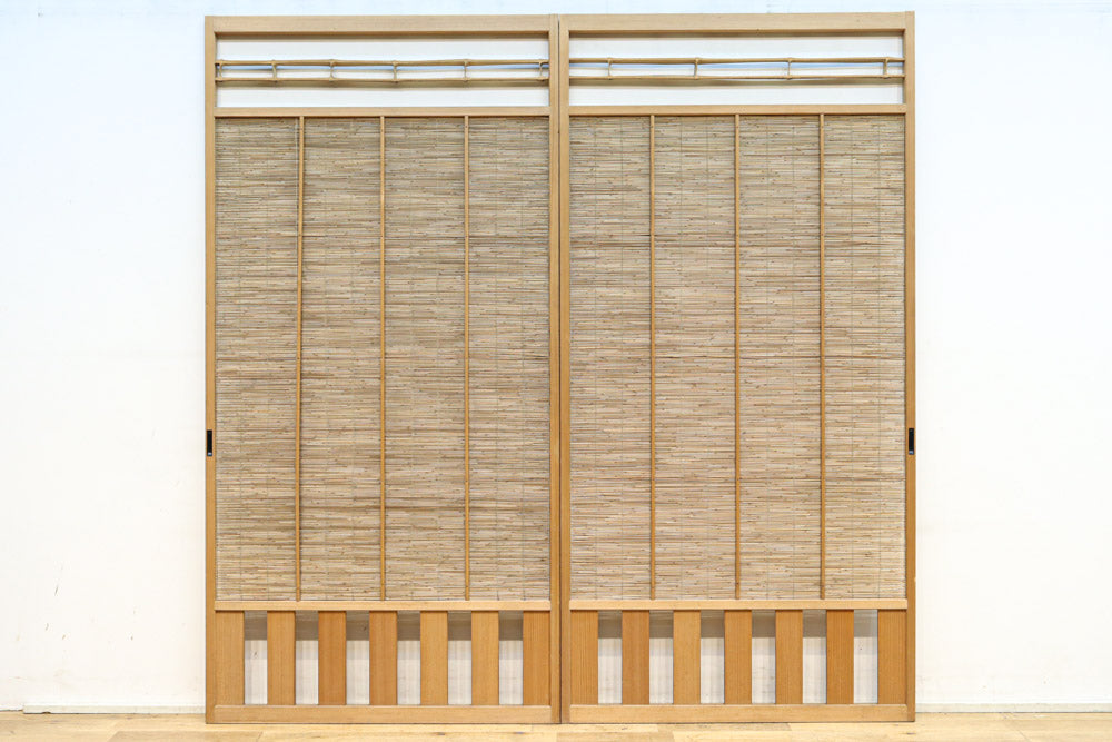 Bamboo Blind Door F8703a