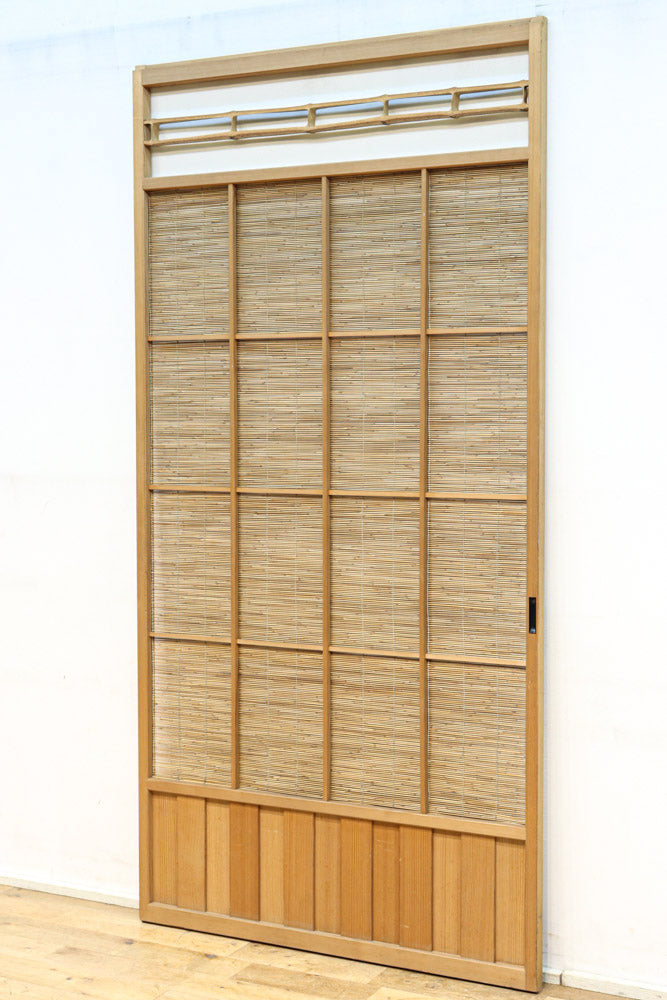 Bamboo Blind Door F8703a
