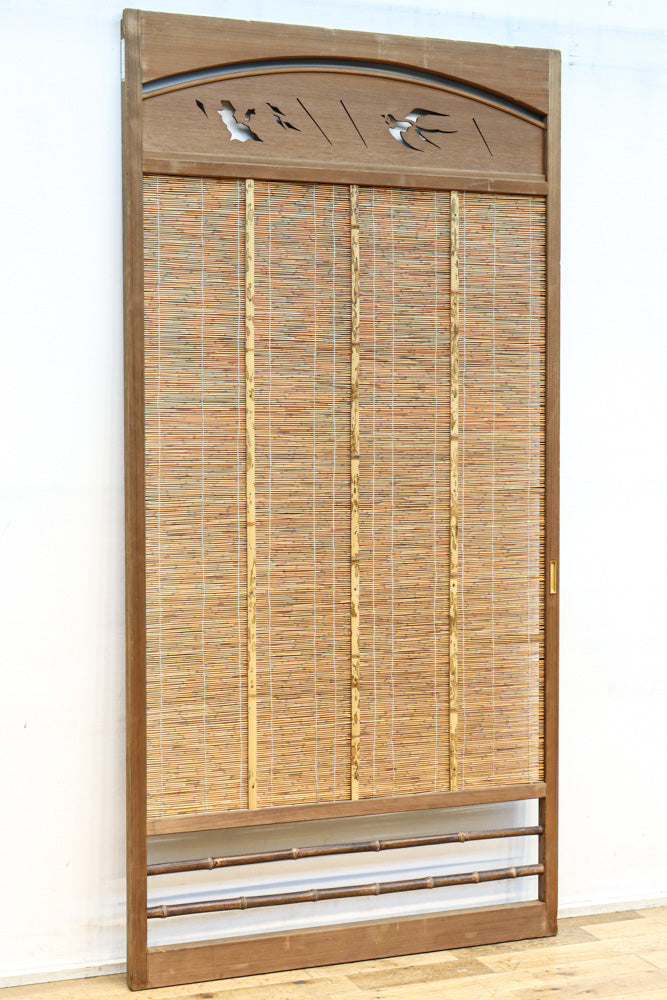 Bamboo Blind Door F8713