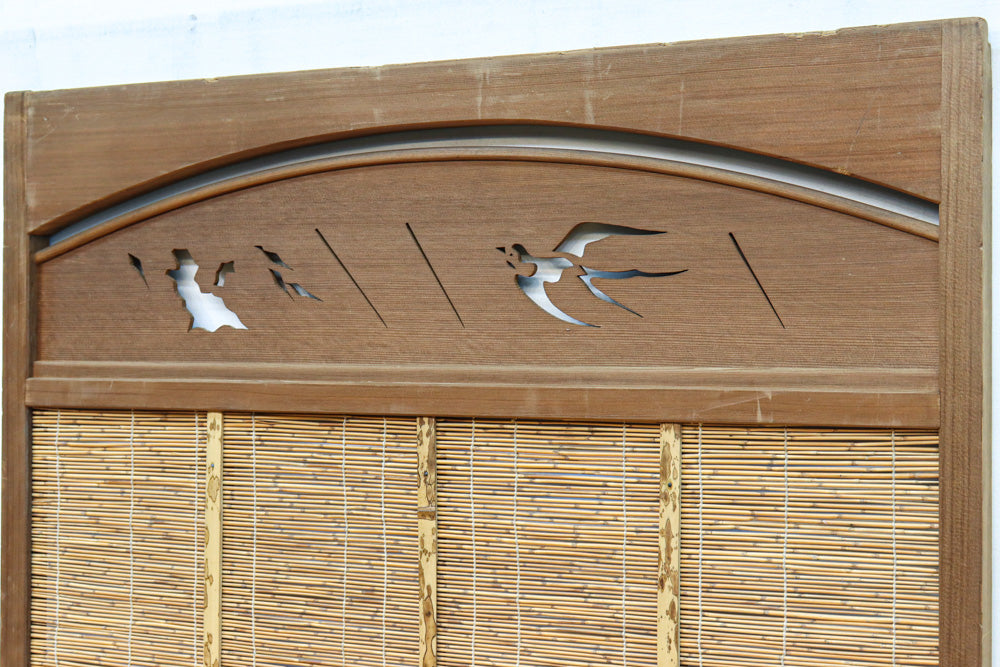 Bamboo Blind Door F8713