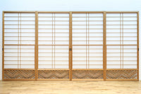 Snow-viewing shoji screen doors F8731