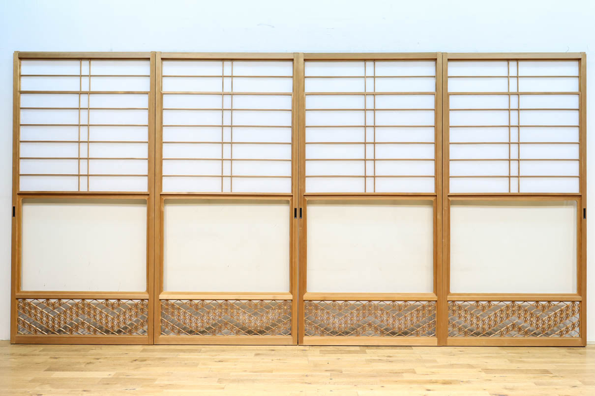 Snow-viewing shoji screen doors F8731