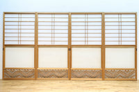 Snow-viewing shoji screen doors F8731