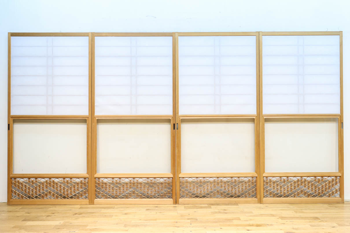 Snow-viewing shoji screen doors F8731