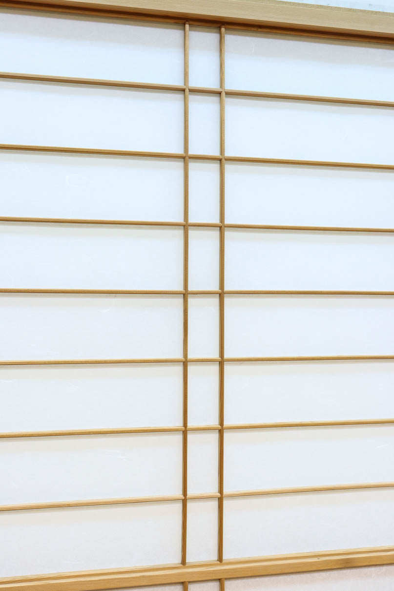 Snow-viewing shoji screen doors F8731
