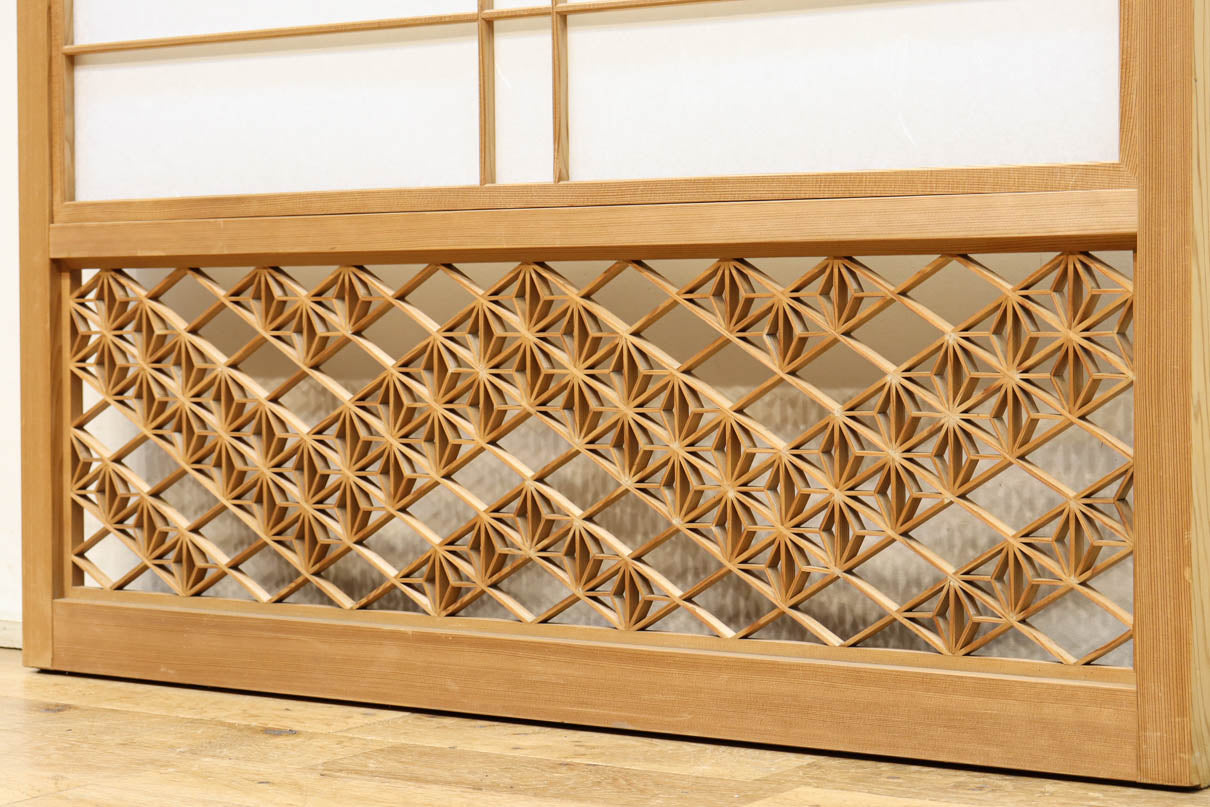 Snow-viewing shoji screen doors F8731