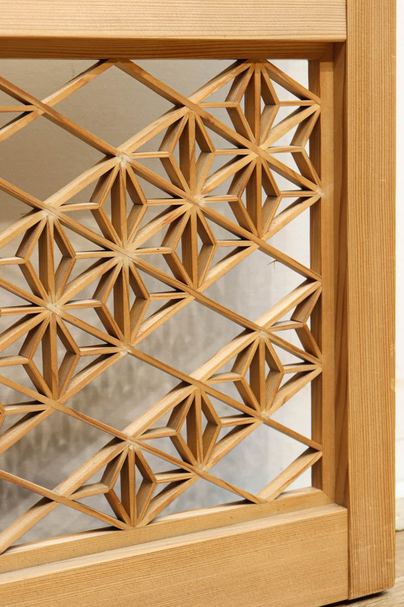 Snow-viewing shoji screen doors F8731