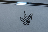 幅668ミリ　折り鶴の絵柄で風情溢れるガラス戸　F8776abcd　在庫(a:1 b:1 c:1 d:1)枚