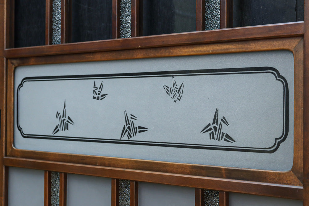 Glass door F8777