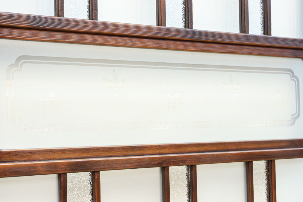 Glass door F8778