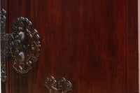幅1342ミリ　絢爛な装飾金具が艶色を雅やかに飾る庄内蔵戸　G2311