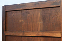 幅1190ミリ　鷹を緻密に描いた装飾金具が凛々しい庄内蔵戸　G2318