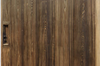 稀少特大幅1775ミリ　水墨画のような杉材杢目が映える風情ある蔵戸　G2324