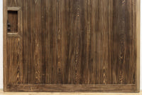 稀少特大幅1775ミリ　水墨画のような杉材杢目が映える風情ある蔵戸　G2324