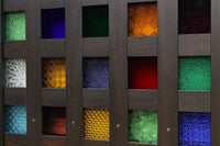 Colorful lattice storehouse doors G2401