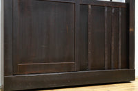 幅1163ミリ!! 大きな升目ですっきりとしたガラス入り格子くぐり戸　G2496