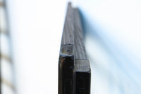 幅1163ミリ!! 大きな升目ですっきりとしたガラス入り格子くぐり戸　G2496