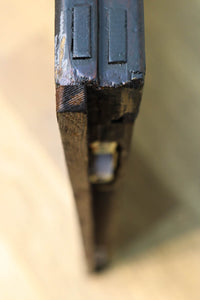 幅1163ミリ!! 大きな升目ですっきりとしたガラス入り格子くぐり戸　G2496