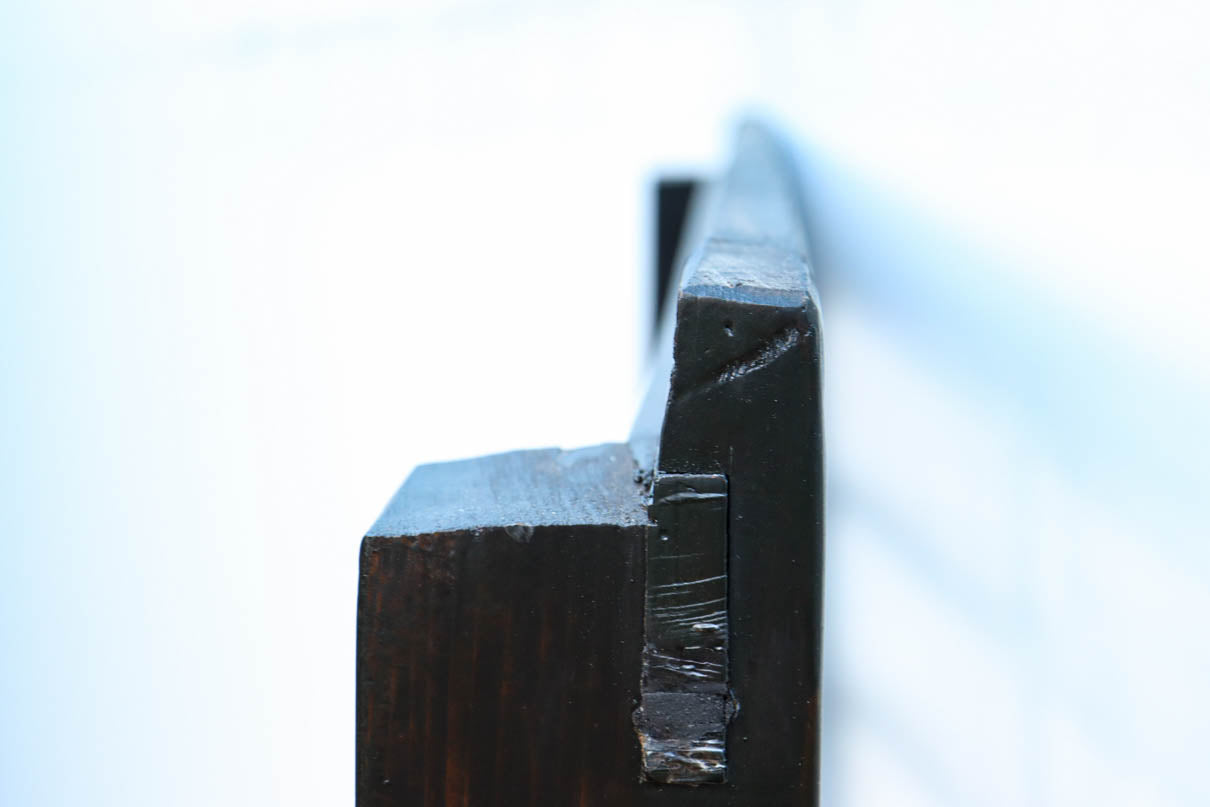 幅1163ミリ!! 大きな升目ですっきりとしたガラス入り格子くぐり戸　G2496