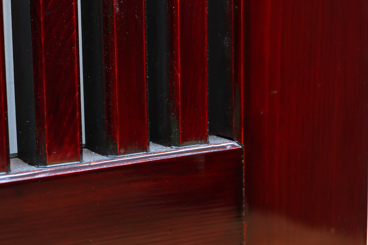 幅1093ミリ!!深みのある赤みを帯びた漆の光沢が美しい富山蔵戸　G2497