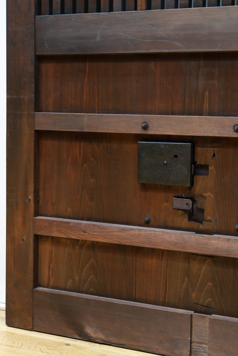 幅1093ミリ!!深みのある赤みを帯びた漆の光沢が美しい富山蔵戸　G2497