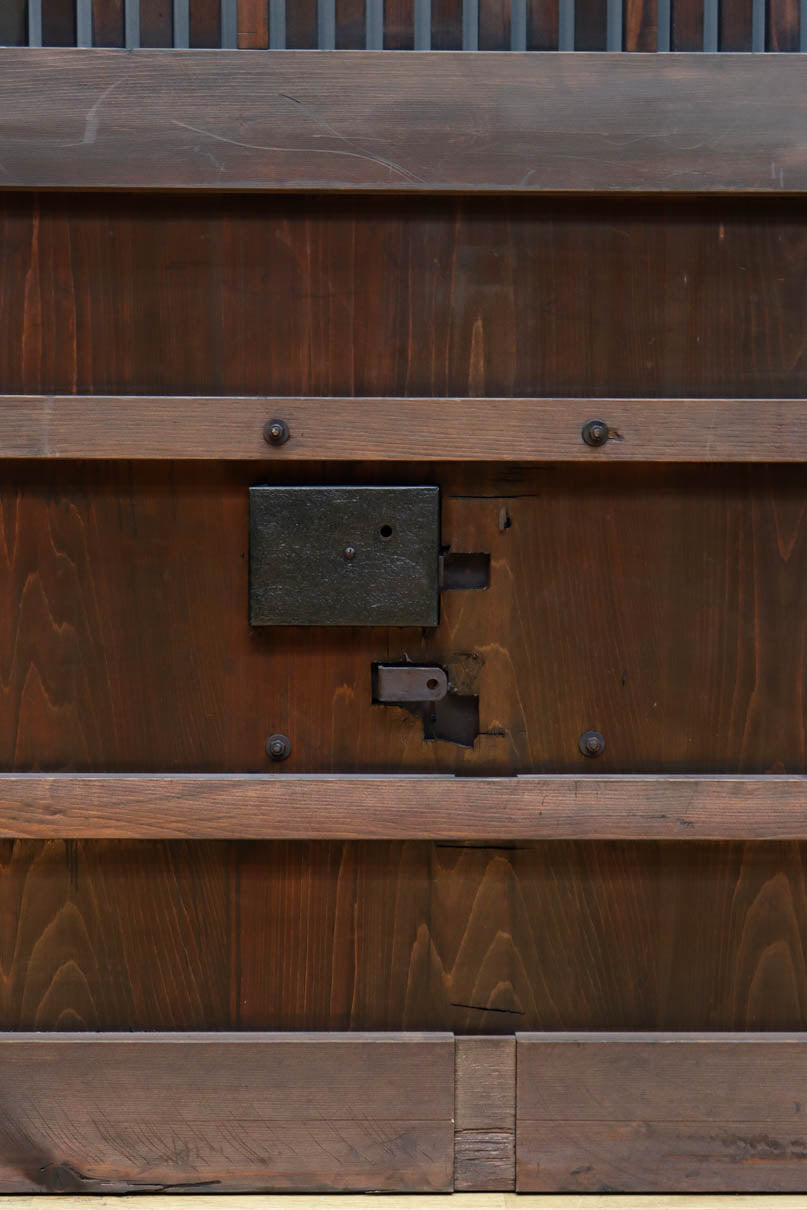 幅1093ミリ!!深みのある赤みを帯びた漆の光沢が美しい富山蔵戸　G2497