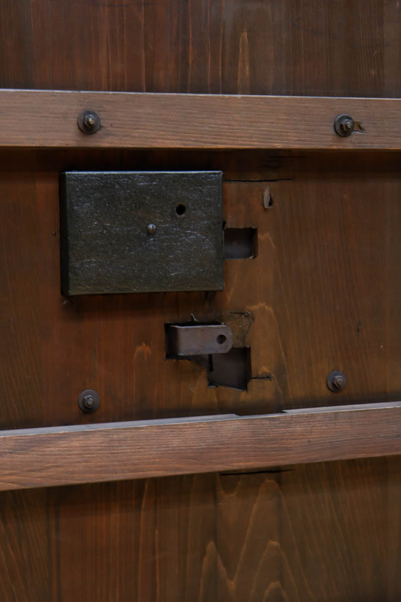 幅1093ミリ!!深みのある赤みを帯びた漆の光沢が美しい富山蔵戸　G2497