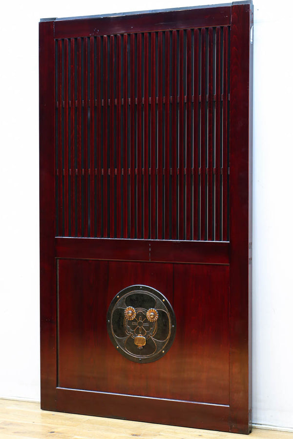 幅1093ミリ!!深みのある赤みを帯びた漆の光沢が美しい富山蔵戸　G2497