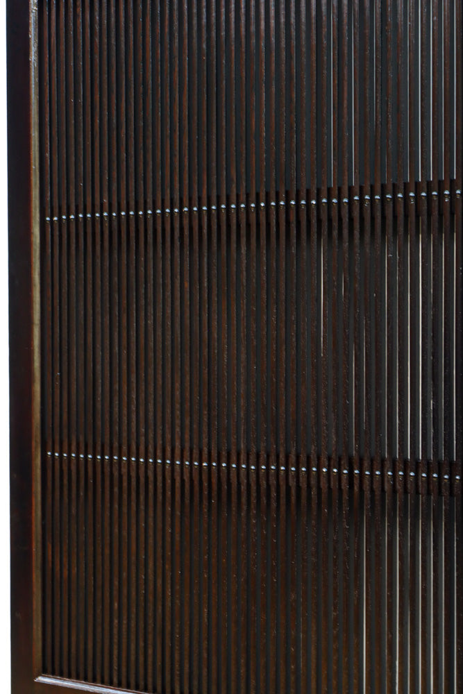 稀少幅923ミリ‼︎艶やかな色彩に巾着金具が見栄えのする格子蔵戸　G2507