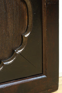 稀少幅923ミリ‼︎艶やかな色彩に巾着金具が見栄えのする格子蔵戸　G2507