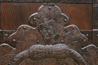 幅1178ミリ　重厚な帯鉄格子と巾着金具を纏う格調高い富山蔵戸　G2508