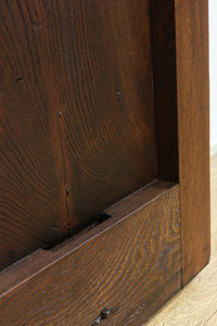 幅1178ミリ　重厚な帯鉄格子と巾着金具を纏う格調高い富山蔵戸　G2508