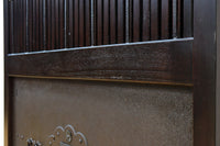 幅1207ミリ　重厚な鉄板を腰板に備えた貫禄ある富山蔵戸　G2509