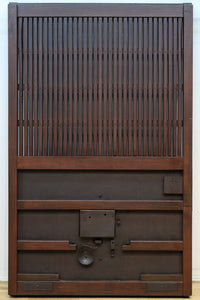 幅1207ミリ　重厚な鉄板を腰板に備えた貫禄ある富山蔵戸　G2509