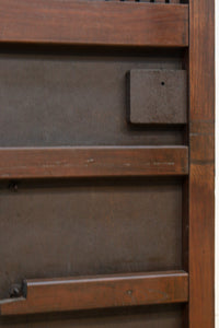 幅1207ミリ　重厚な鉄板を腰板に備えた貫禄ある富山蔵戸　G2509