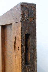 幅1231ミリ　宝船金具!! 美しい欅杢目の珍品蔵戸　G2510