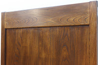 幅1231ミリ　宝船金具!! 美しい欅杢目の珍品蔵戸　G2510