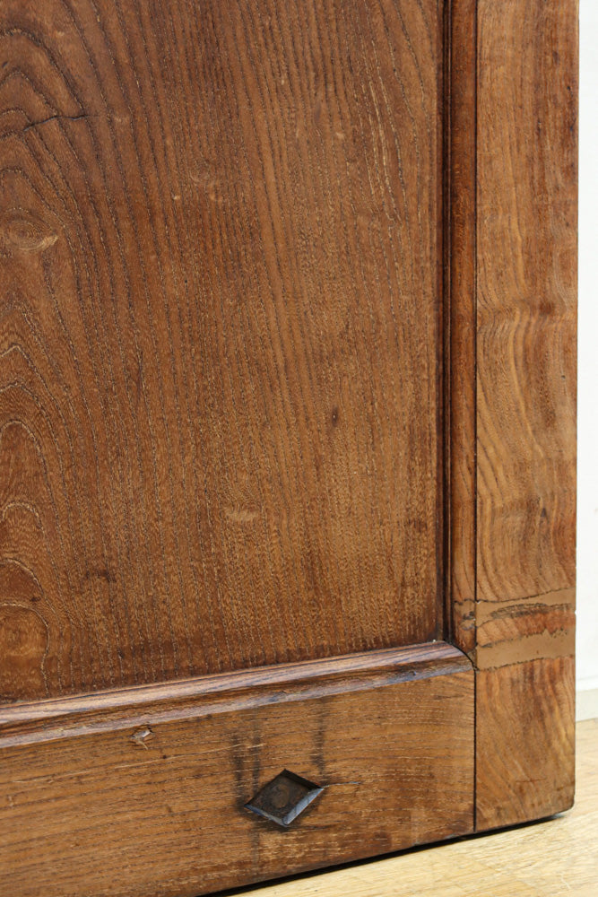 幅1296ミリ　升格子枠で開放感ある総欅越後蔵戸　G2512