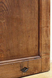 幅1296ミリ　升格子枠で開放感ある総欅越後蔵戸　G2512