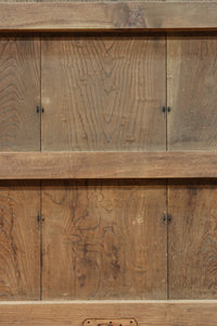 幅1295ミリ　美麗な杢目が浮かぶ重厚感ある総けやき越後蔵戸　G2513