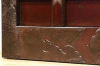 稀少波にうさぎ金具を纏う稀少全面金具能登蔵戸　G2515