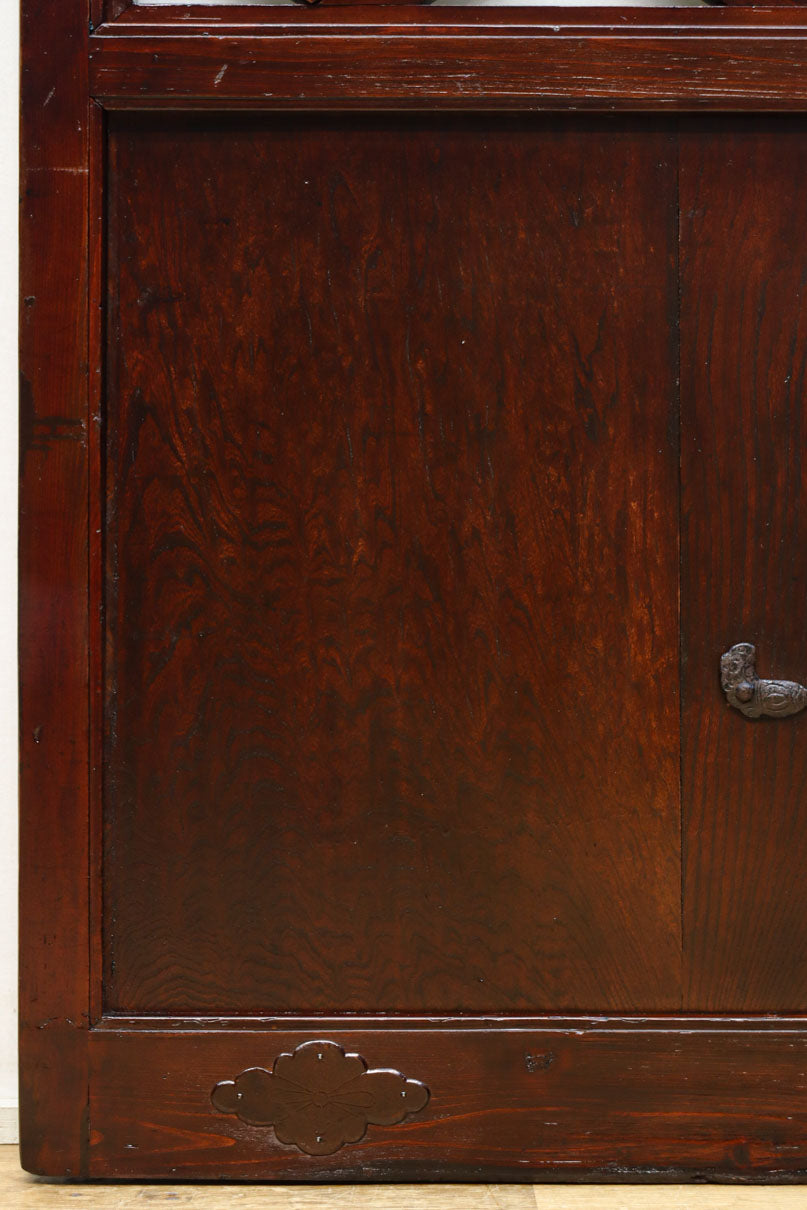 幅1098ミリ　透かし紋様と巾着金具で和の風情ある富山蔵戸　G2518