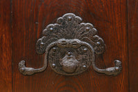 幅1098ミリ　透かし紋様と巾着金具で和の風情ある富山蔵戸　G2518