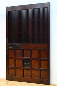 幅1235 高さ2015　風格溢れる見事な総欅能登蔵戸　G2519